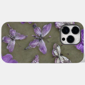 Coques Case-Mate iPhone Papillon Nom Personnalisé (Verso (horizontal))