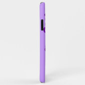 Coques Case-Mate iPhone Papillon nommé caisse pourpre d'iPod (Dos/Droite)