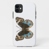 Coques Case-Mate iPhone Papillon Pansy Bleu (Dos)