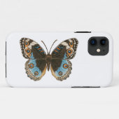 Coques Case-Mate iPhone Papillon Pansy Bleu (Dos (Horizontal))