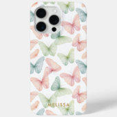 Coques Case-Mate iPhone Papillon Pastel (Verso)