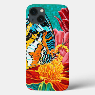 Etui iPhone 13 Papillon porté en équilibre I
