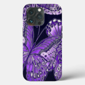 Coques Case-Mate iPhone Papillon pourpre (Verso)