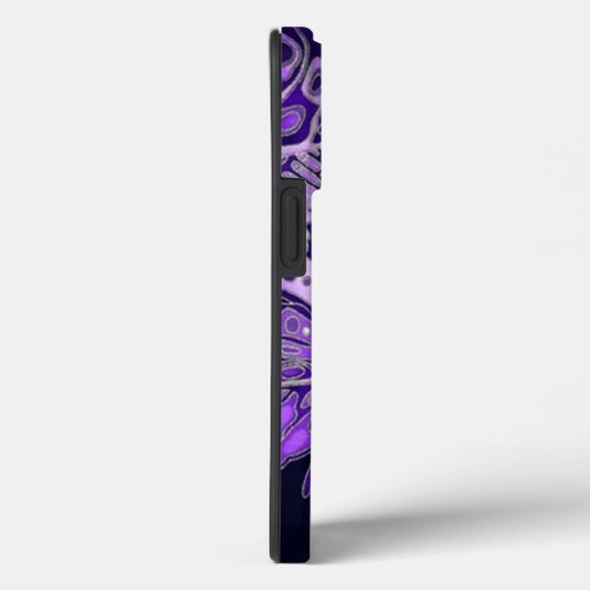 Coques Case-Mate iPhone Papillon pourpre (Verso / Droite)