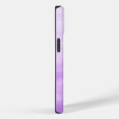 Coques Case-Mate iPhone Papillon pourpre et votre nom Personnalisé (Verso / Droite)