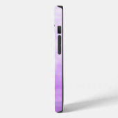 Coques Case-Mate iPhone Papillon pourpre et votre nom Personnalisé (Verso / Gauche)