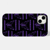 Coques Case-Mate iPhone Papillon/Prise de conscience...Pancreatite (Verso (horizontal))