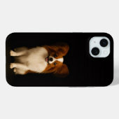 Coques Case-Mate iPhone Papillon raffiné Black 4 Luxe pour iPhone 15 Plus (Verso (horizontal))