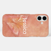 Coques Case-Mate iPhone Papillon rose (Verso (horizontal))