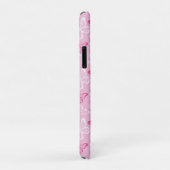 Coques Case-Mate iPhone Papillon Rose (Dos/Droite)
