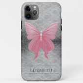 Coques Case-Mate iPhone Papillon rose bijoux Damas (Dos)