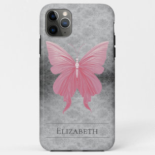 Case-Mate iPhone Case Papillon rose bijoux Damas
