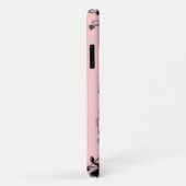 Coques Case-Mate iPhone Papillon rose du jardin personnel (Dos/Droite)