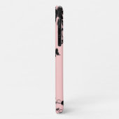 Coques Case-Mate iPhone Papillon rose du jardin personnel (Dos/Gauche)