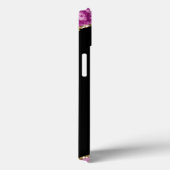 Coques Case-Mate iPhone Papillon rose et or Monogramme (Verso / Droite)