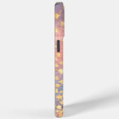 Coques Case-Mate iPhone Papillon Rose Gold Flakes Design abstrait (Verso / Droite)