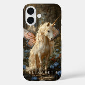 Coques Case-Mate iPhone Papillon rose magique aile Fée Unicorne Art (Verso)