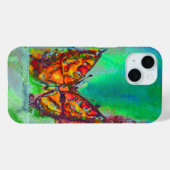 COQUES Case-Mate iPhone PAPILLON ROUGE DANS LE VERT (Verso (horizontal))