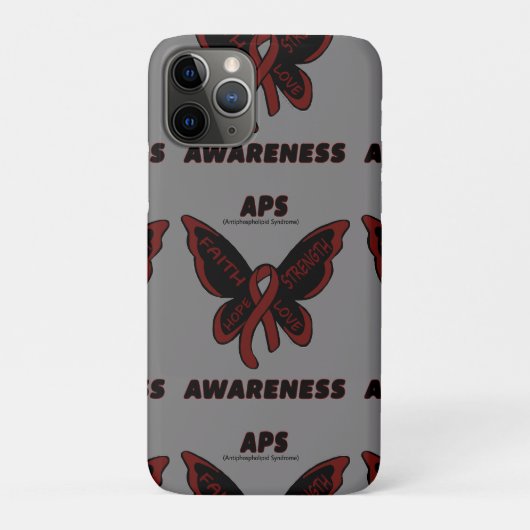 Coques Case-Mate iPhone Papillon/Sensibilisation...APS (Dos)