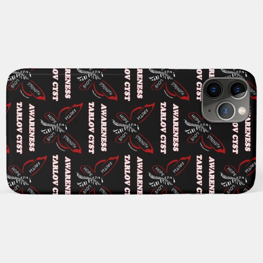 Coques Case-Mate iPhone Papillon/Sensibilisation...Cyst Tarlov (Dos (Horizontal))