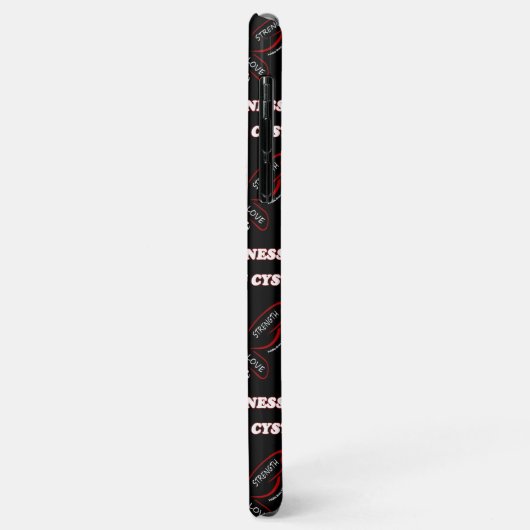 Coques Case-Mate iPhone Papillon/Sensibilisation...Cyst Tarlov (Dos/Gauche)