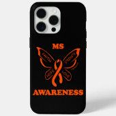 Coques Case-Mate iPhone Papillon/sensibilisation...MS (Verso)