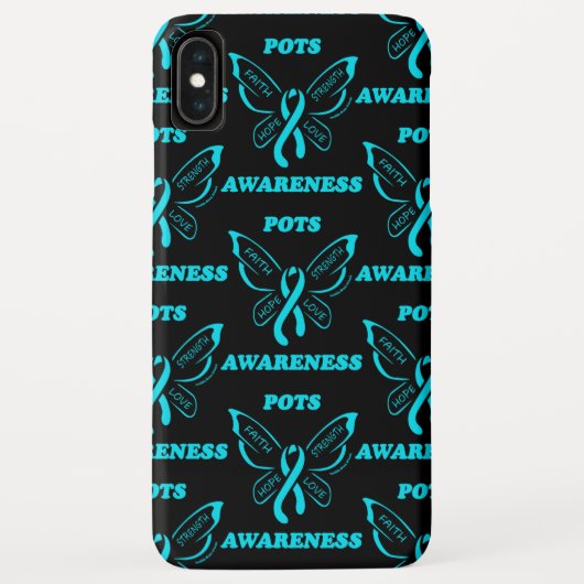 Coques Case-Mate iPhone Papillon/sensibilisation...POTS (Dos)