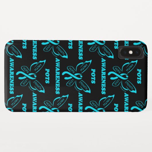 Coques Case-Mate iPhone Papillon/sensibilisation...POTS (Dos (Horizontal))