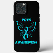 Coques Case-Mate iPhone Papillon/sensibilisation...POTS (Verso)