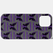 Coques Case-Mate iPhone Papillon/sensibilisation...Sarcoïdose (Verso (horizontal))