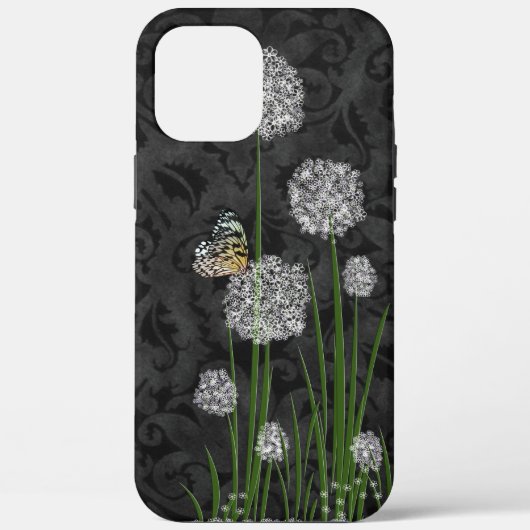 Coques Case-Mate iPhone Papillon sur Fleur de Puff (Verso)