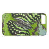 Coques Case-Mate iPhone Papillon sur fond vert (Dos (Horizontal))
