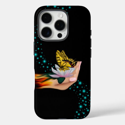 Coques Case-Mate iPhone Papillon sur Lotus Bloom (Verso)
