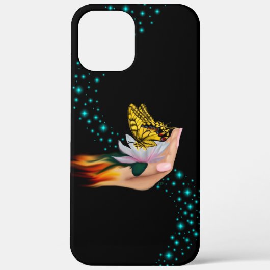 Coques Case-Mate iPhone Papillon sur Lotus Bloom (Verso)