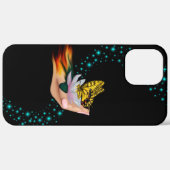 Coques Case-Mate iPhone Papillon sur Lotus Bloom (Retour (horizontal))