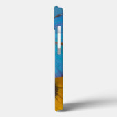 Coques Case-Mate iPhone Papillon sur Tournesol (Verso / Gauche)