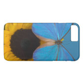 Coques Case-Mate iPhone Papillon sur tournesol (Dos (Horizontal))