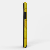 Coques Case-Mate iPhone Papillon sur une fleur jaune (Dos/Droite)