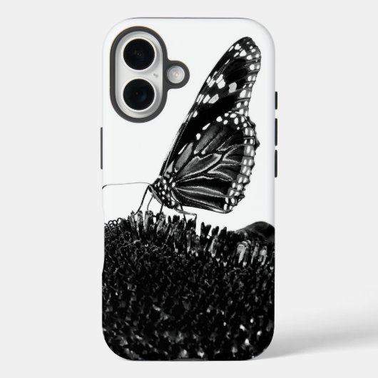 Coques Case-Mate iPhone papillon timide blacq (Verso)