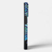 Coques Case-Mate iPhone Papillon turquoise (Verso / Droite)