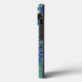 Coques Case-Mate iPhone Papillon turquoise (Verso / Gauche)