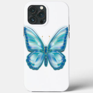 Case-Mate iPhone Case Papillon turquoise