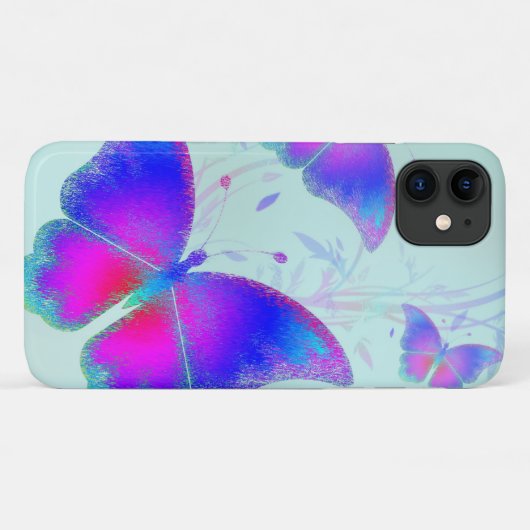 Coques Case-Mate iPhone Papillons (Dos (Horizontal))