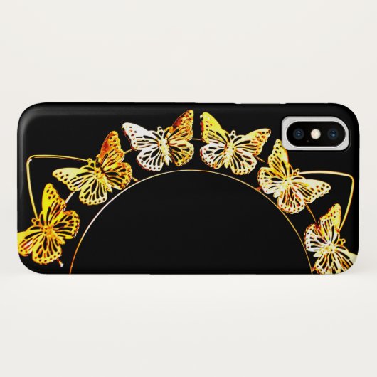 Coques Case-Mate iPhone Papillons (Dos (Horizontal))