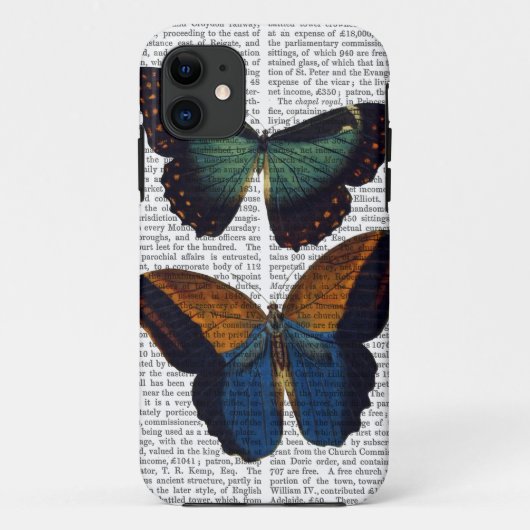 Coques Case-Mate iPhone Papillons 5 (Dos)