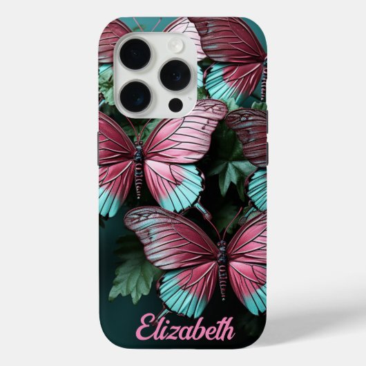 Coques Case-Mate iPhone Papillons à l'Imaginaire (Verso)