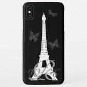 Coques Case-Mate iPhone Papillons à Paris (Dos)