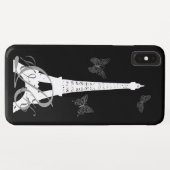 Coques Case-Mate iPhone Papillons à Paris (Dos (Horizontal))