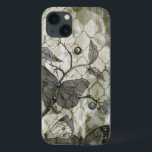 iPhone 13 Coque Papillons Arabesques I<br><div class="desc">Papillons et insectes</div>