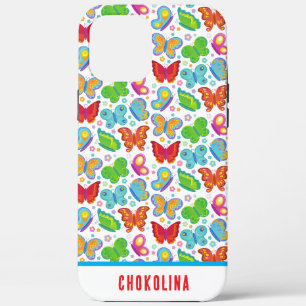 Case-Mate iPhone Case Papillons arc-en-ciel aquarelle personnalisés pour